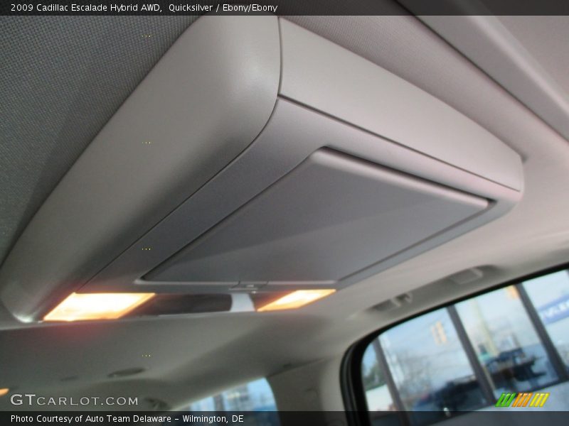 Quicksilver / Ebony/Ebony 2009 Cadillac Escalade Hybrid AWD