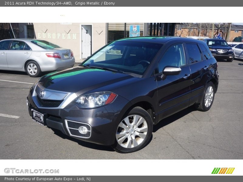 Grigio Metallic / Ebony 2011 Acura RDX Technology SH-AWD