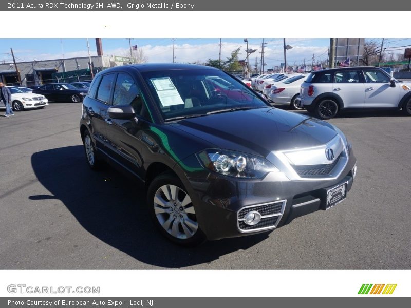 Grigio Metallic / Ebony 2011 Acura RDX Technology SH-AWD