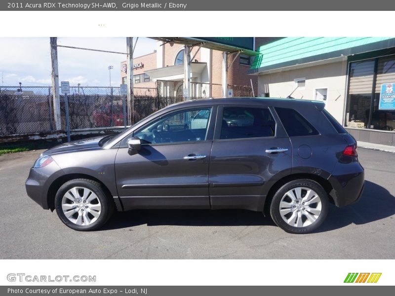 Grigio Metallic / Ebony 2011 Acura RDX Technology SH-AWD