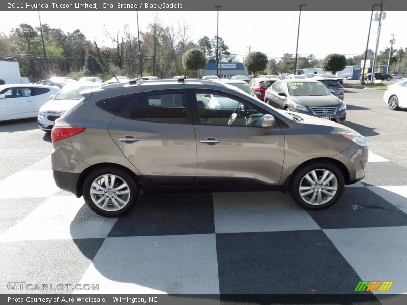 Chai Bronze / Black/Saddle 2011 Hyundai Tucson Limited