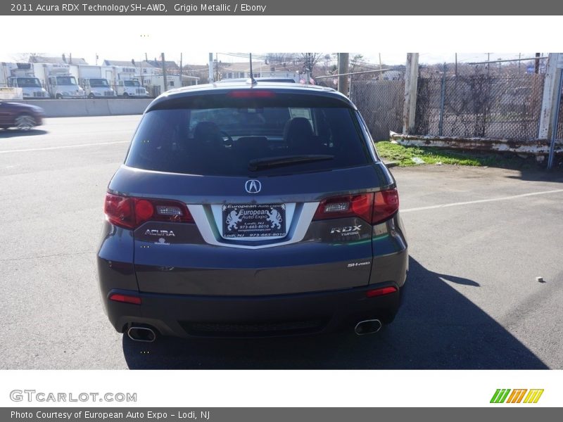 Grigio Metallic / Ebony 2011 Acura RDX Technology SH-AWD