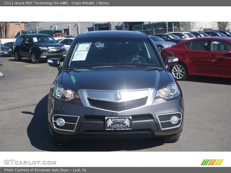 Grigio Metallic / Ebony 2011 Acura RDX Technology SH-AWD