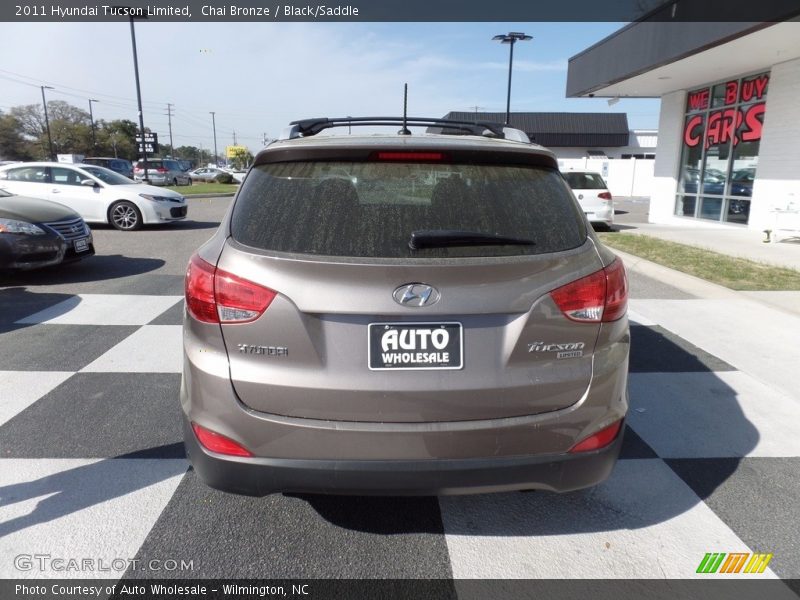 Chai Bronze / Black/Saddle 2011 Hyundai Tucson Limited