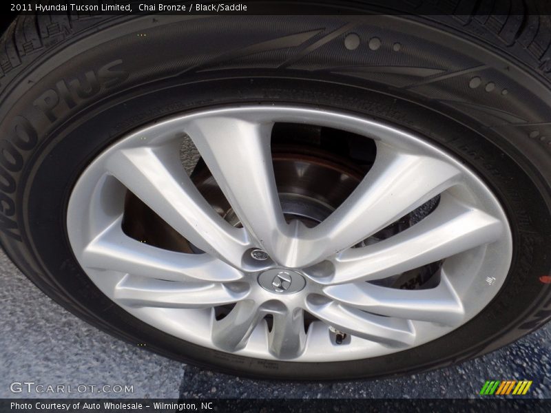 Chai Bronze / Black/Saddle 2011 Hyundai Tucson Limited
