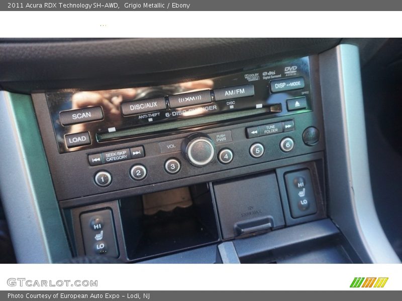 Grigio Metallic / Ebony 2011 Acura RDX Technology SH-AWD