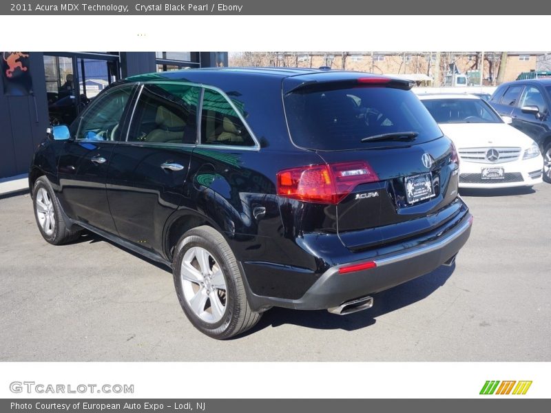 Crystal Black Pearl / Ebony 2011 Acura MDX Technology