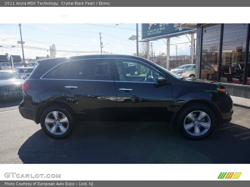 Crystal Black Pearl / Ebony 2011 Acura MDX Technology