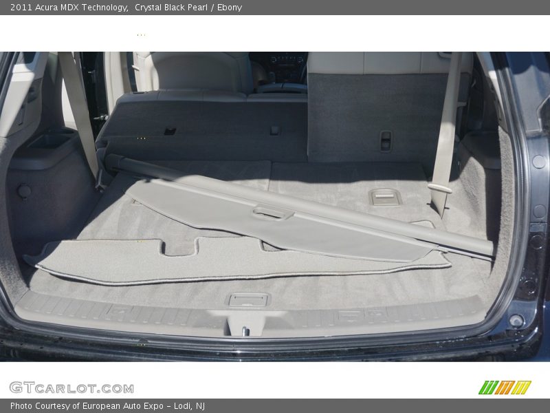 Crystal Black Pearl / Ebony 2011 Acura MDX Technology