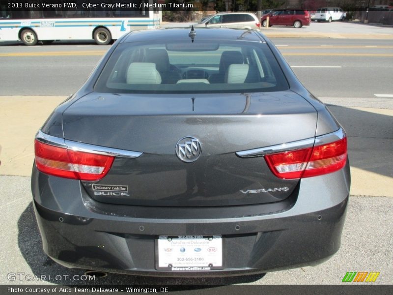 Cyber Gray Metallic / Medium Titanium 2013 Buick Verano FWD