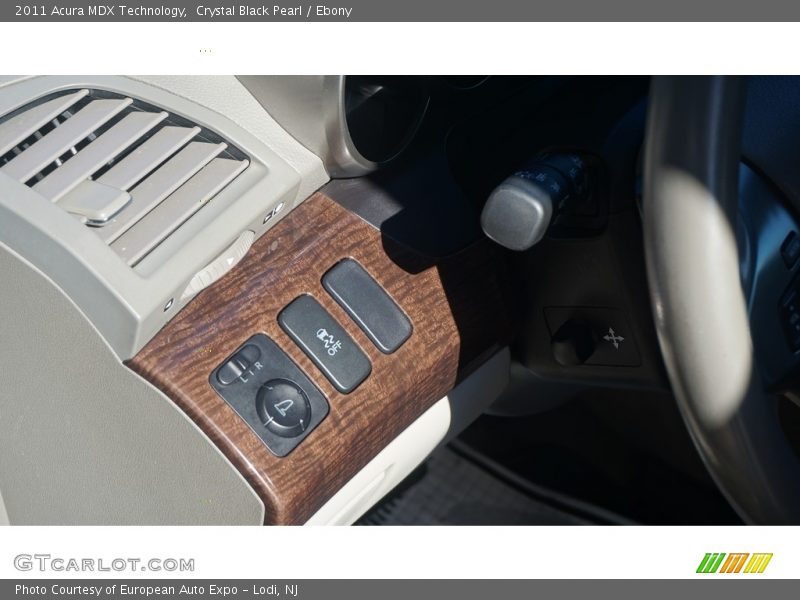 Crystal Black Pearl / Ebony 2011 Acura MDX Technology