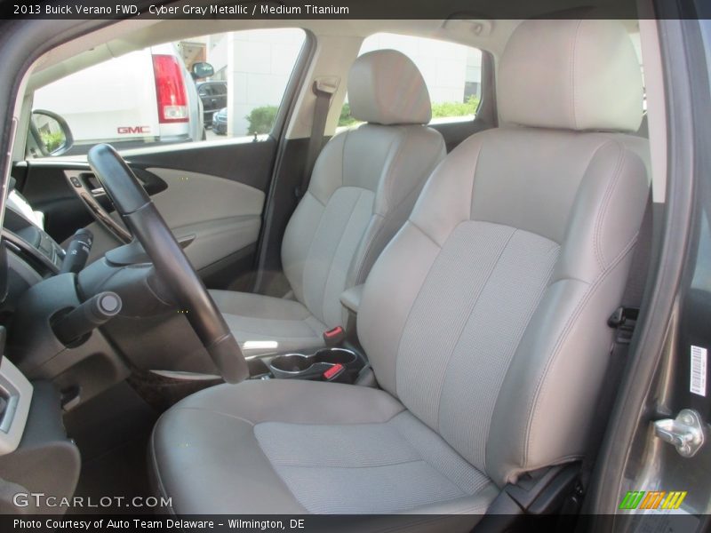 Cyber Gray Metallic / Medium Titanium 2013 Buick Verano FWD