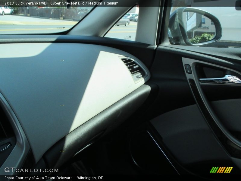 Cyber Gray Metallic / Medium Titanium 2013 Buick Verano FWD