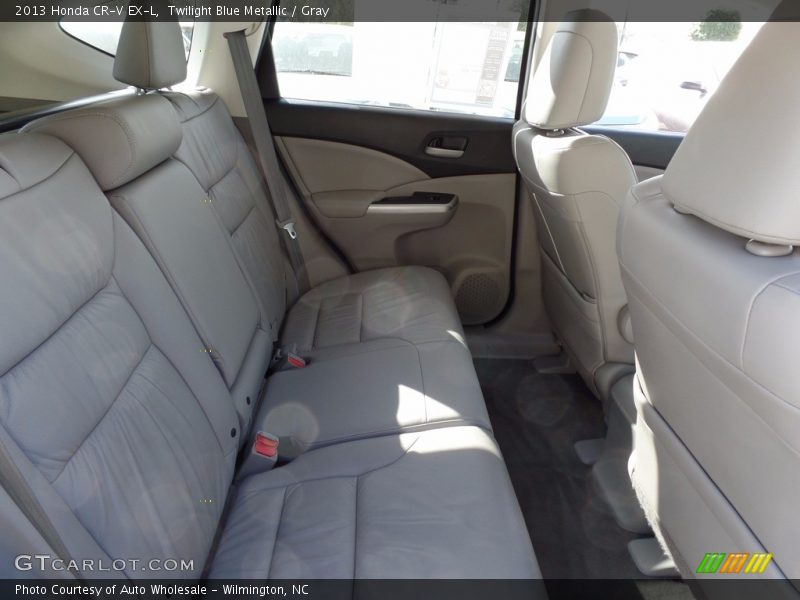 Twilight Blue Metallic / Gray 2013 Honda CR-V EX-L