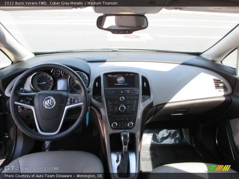 Cyber Gray Metallic / Medium Titanium 2013 Buick Verano FWD