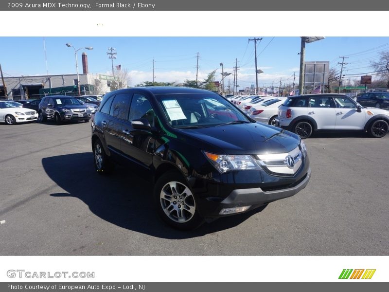 Formal Black / Ebony 2009 Acura MDX Technology