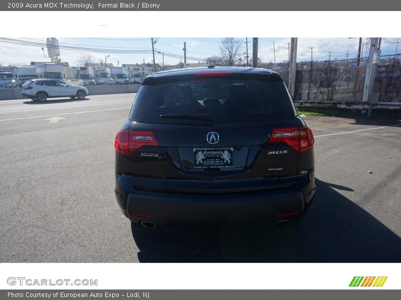 Formal Black / Ebony 2009 Acura MDX Technology