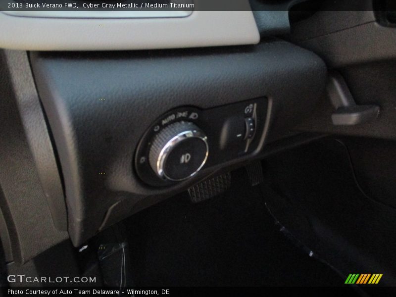 Cyber Gray Metallic / Medium Titanium 2013 Buick Verano FWD