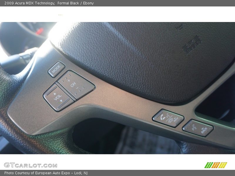 Formal Black / Ebony 2009 Acura MDX Technology