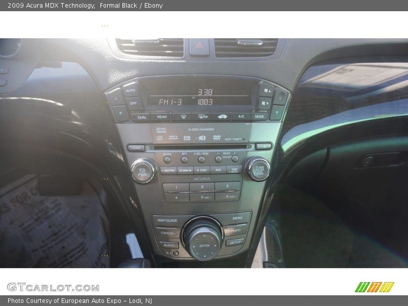 Formal Black / Ebony 2009 Acura MDX Technology