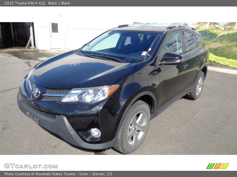 Black / Black 2015 Toyota RAV4 XLE