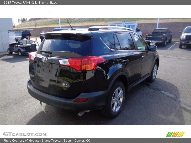 Black / Black 2015 Toyota RAV4 XLE