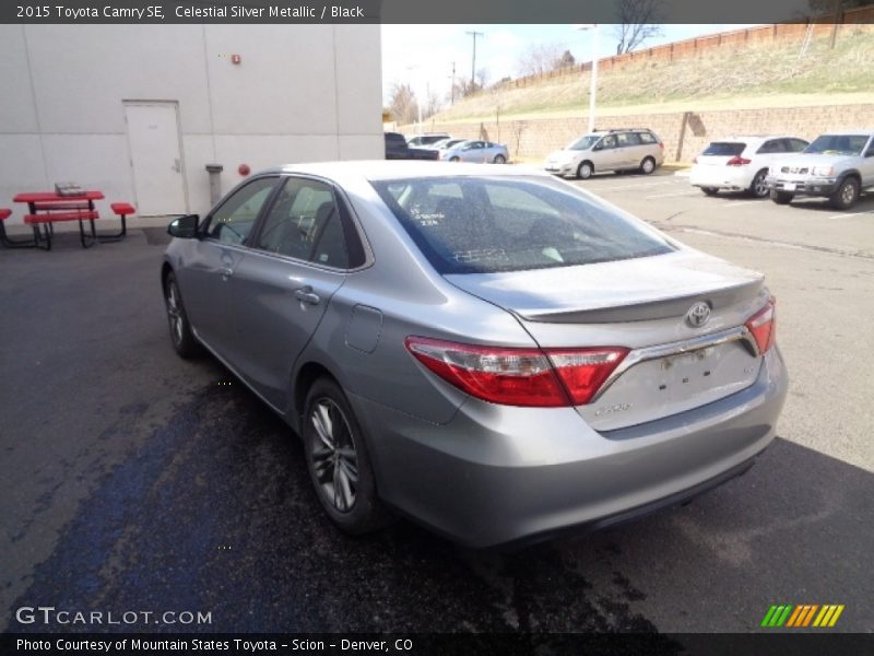 Celestial Silver Metallic / Black 2015 Toyota Camry SE