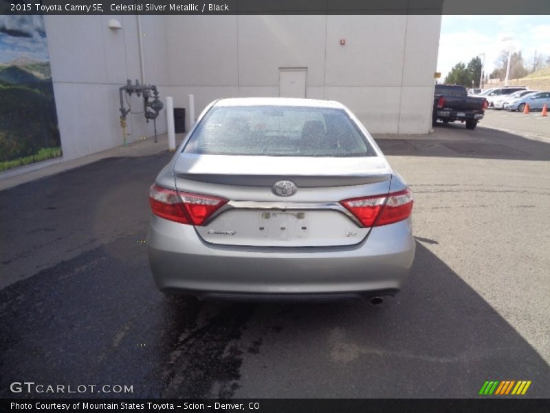 Celestial Silver Metallic / Black 2015 Toyota Camry SE