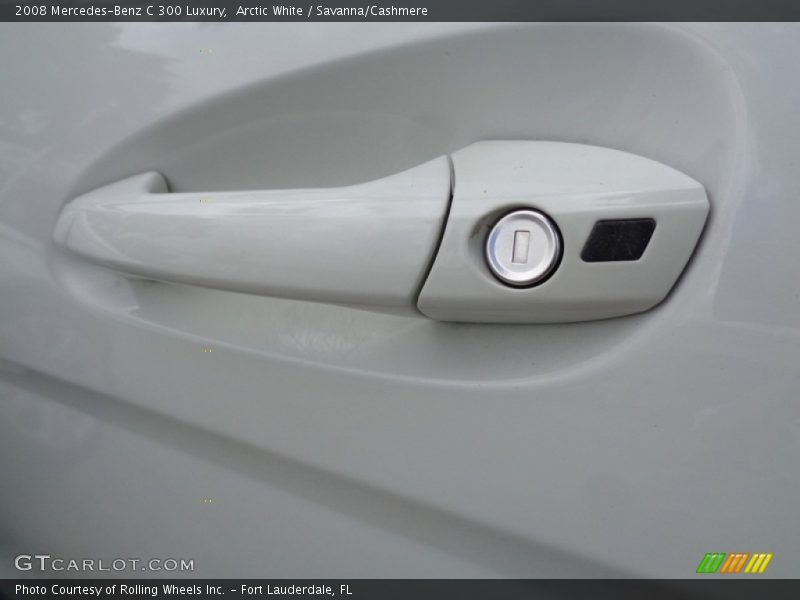 Arctic White / Savanna/Cashmere 2008 Mercedes-Benz C 300 Luxury