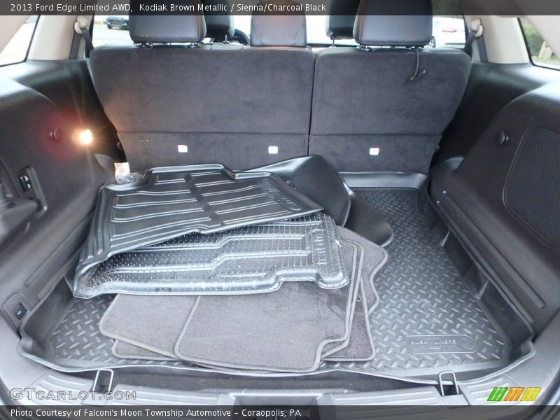 Kodiak Brown Metallic / Sienna/Charcoal Black 2013 Ford Edge Limited AWD