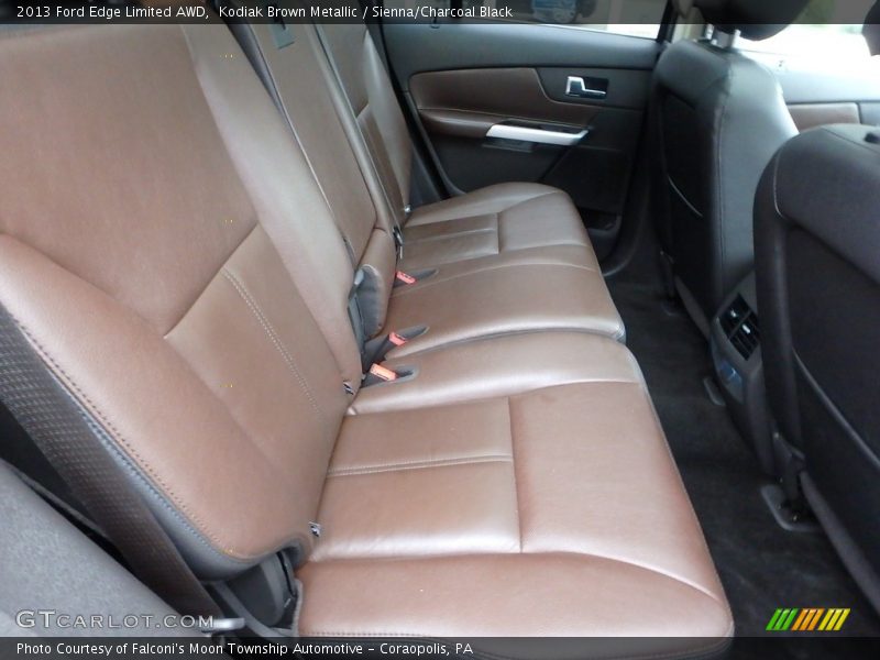 Kodiak Brown Metallic / Sienna/Charcoal Black 2013 Ford Edge Limited AWD