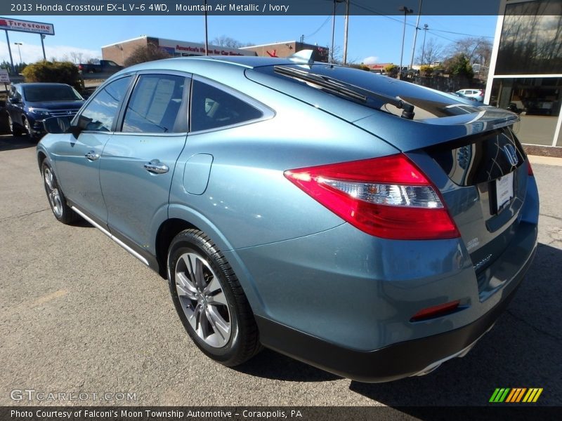 Mountain Air Metallic / Ivory 2013 Honda Crosstour EX-L V-6 4WD