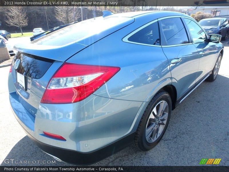 Mountain Air Metallic / Ivory 2013 Honda Crosstour EX-L V-6 4WD