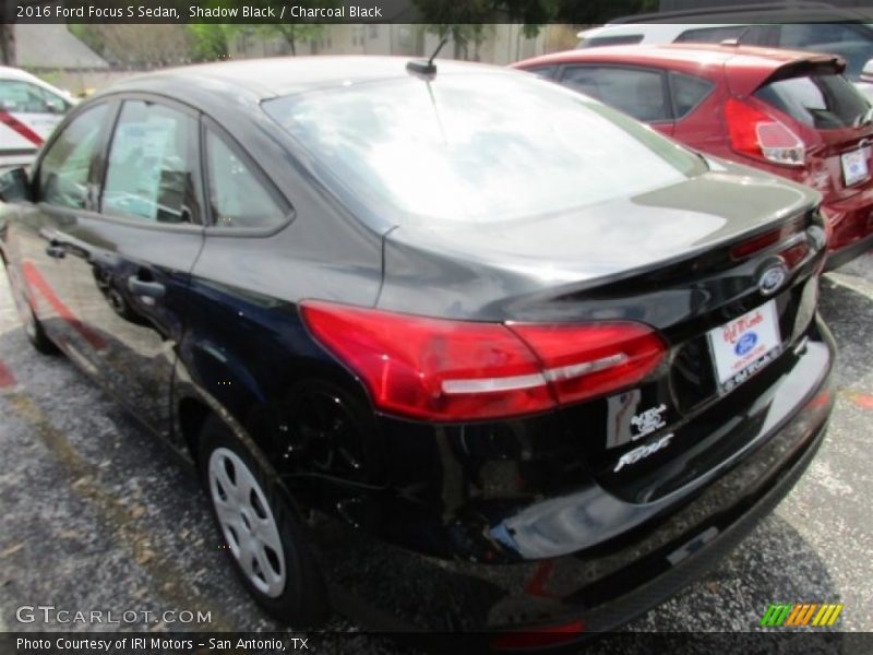 Shadow Black / Charcoal Black 2016 Ford Focus S Sedan