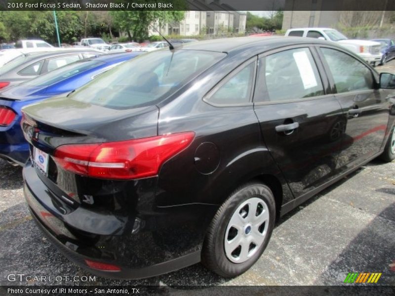 Shadow Black / Charcoal Black 2016 Ford Focus S Sedan
