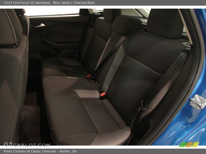 Blue Candy / Charcoal Black 2014 Ford Focus SE Hatchback