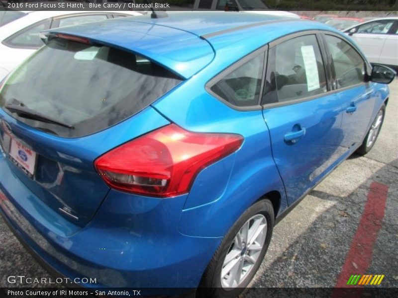 Blue Candy / Charcoal Black 2016 Ford Focus SE Hatch