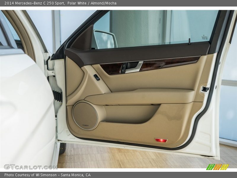 Polar White / Almond/Mocha 2014 Mercedes-Benz C 250 Sport