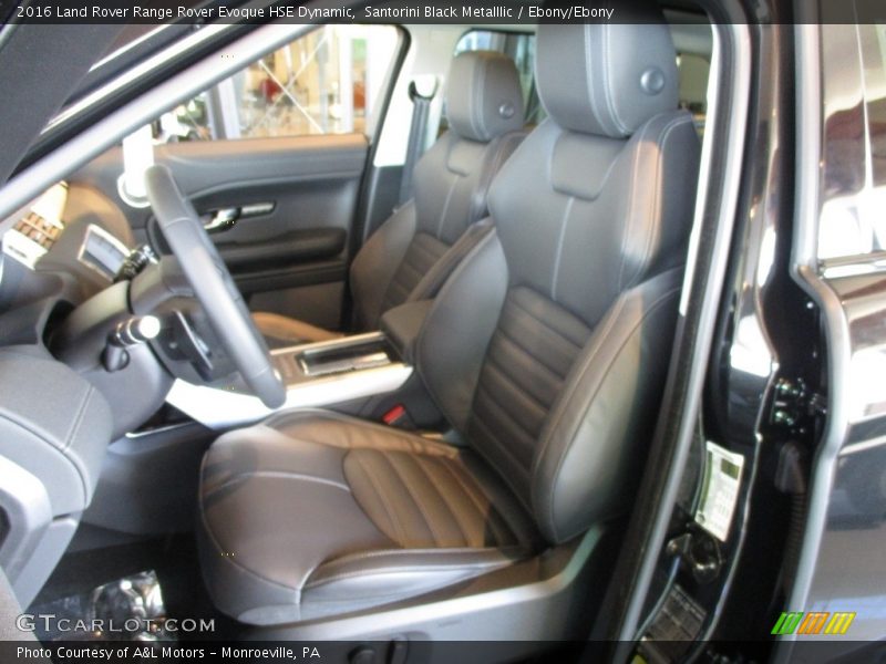 Santorini Black Metalllic / Ebony/Ebony 2016 Land Rover Range Rover Evoque HSE Dynamic