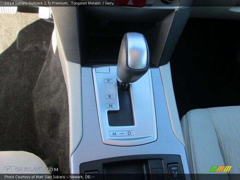 Tungsten Metallic / Ivory 2014 Subaru Outback 2.5i Premium
