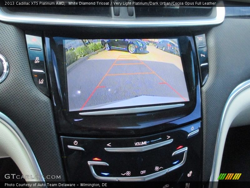 White Diamond Tricoat / Very Light Platinum/Dark Urban/Cocoa Opus Full Leather 2013 Cadillac XTS Platinum AWD