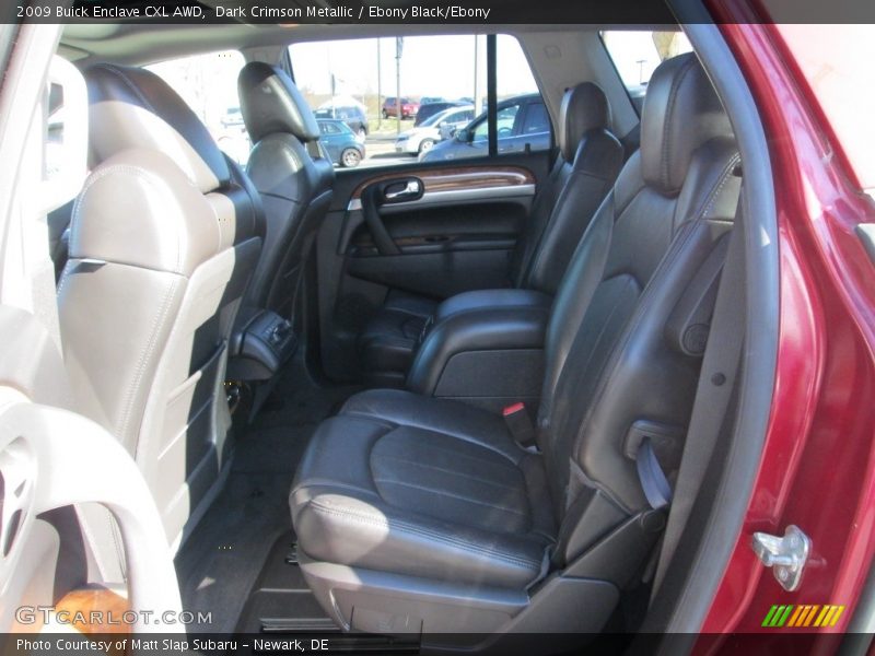 Dark Crimson Metallic / Ebony Black/Ebony 2009 Buick Enclave CXL AWD