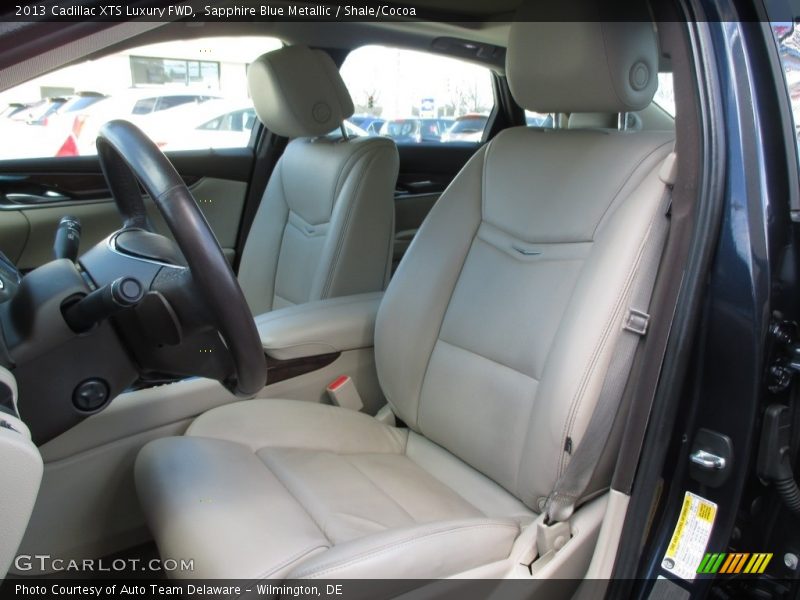 Sapphire Blue Metallic / Shale/Cocoa 2013 Cadillac XTS Luxury FWD