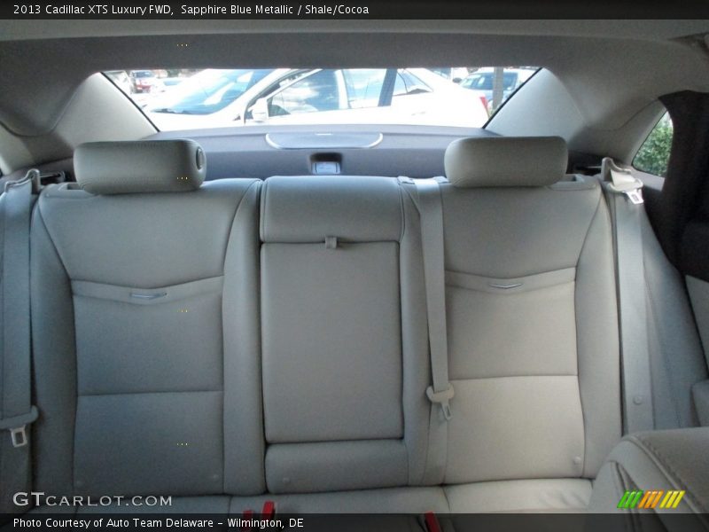 Sapphire Blue Metallic / Shale/Cocoa 2013 Cadillac XTS Luxury FWD