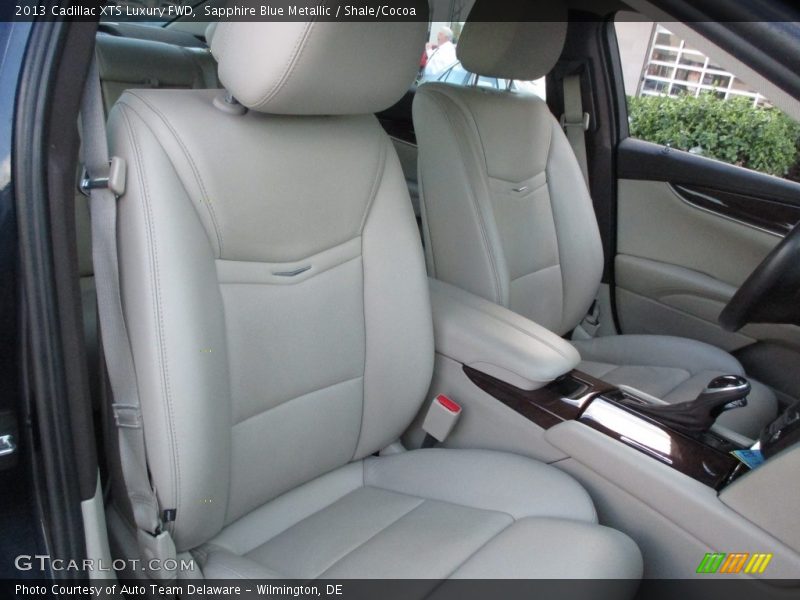 Sapphire Blue Metallic / Shale/Cocoa 2013 Cadillac XTS Luxury FWD
