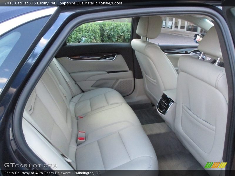 Sapphire Blue Metallic / Shale/Cocoa 2013 Cadillac XTS Luxury FWD