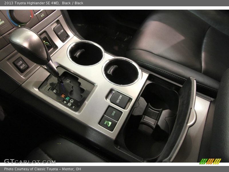Black / Black 2013 Toyota Highlander SE 4WD