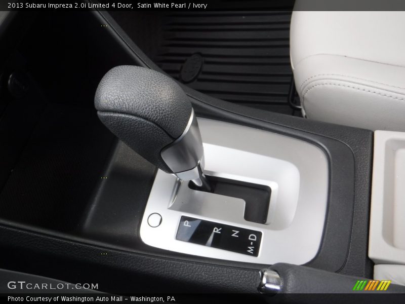 Satin White Pearl / Ivory 2013 Subaru Impreza 2.0i Limited 4 Door