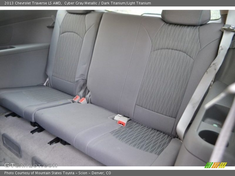Cyber Gray Metallic / Dark Titanium/Light Titanium 2013 Chevrolet Traverse LS AWD