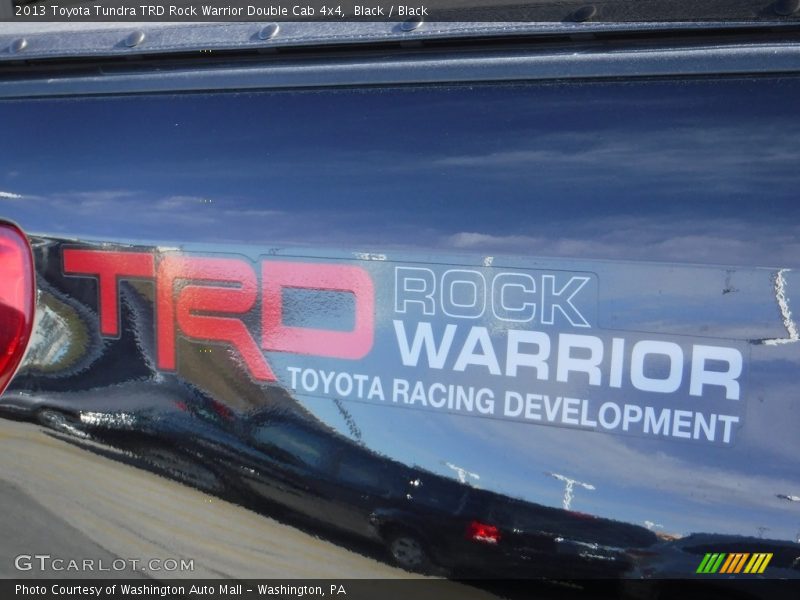 Black / Black 2013 Toyota Tundra TRD Rock Warrior Double Cab 4x4